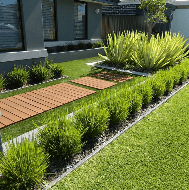 Turfed Layed Backyard